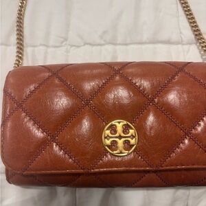 Tory Burch Tan Leather Wallet